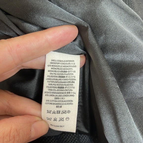 Women's Multicolor Faux Fur Jacket - Picture 6 of 7